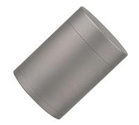 Titanium Alloy Round Sealed Container Waterproof Seal Bottle Portable Pill Organizer Outdoor Dustproof Storage Box