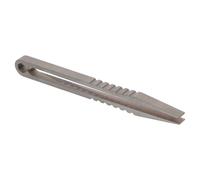 Titanium Alloy Tweezers Portable Silver Precision Tool for Outdoor Use