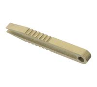 Titanium Alloy Tweezers Yellow Lightweight Rust Resistant for Travel