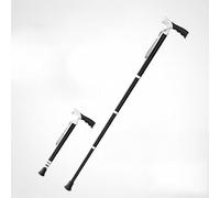 Titanium alloy ultra-light trekking pole, 260g ultra-light telescopic quick-lock telescopic straight handle design, professional non-slip multi-terrain application, outdoor hiking and rock climbing