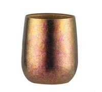 Titanium Beverage Holder with Double Wall Insulation, Perfect for Keeping Drinks Hot or Cold Outdoors (Red 120ml)