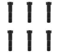 Titanium Bolt for Bicycle M7x20/25/30/32/35/40/43/45/50mm Square Head Hex Socket Screws Park of 6(Black,M7x20mm)
