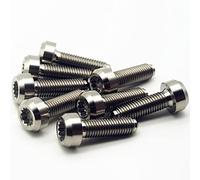 Titanium Bolts M7x24.5mm / 32mm Two-piece Three Pieces Wheel BBS Titanium Ti6AL4V Forged Screw(M7x24.5mm,14pieces)