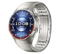 Titanium Bracelet Compatible with Huawei Watch GT 6 Pro 46 mm, Premium Titanium No Gaps Watch Strap for Huawei Watch GT 6 Pro Smartwatch No Tools Adjustable Titanium Replacement Bands for Men Women