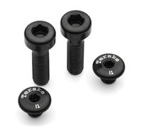 Titanium Brake Bolt Kit | Shimano XTR/XT/SLX/Deore (PVD Black)