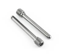 Titanium Brake Caliper Pad Pin Rear x 2 Natural | Pro-Bolt