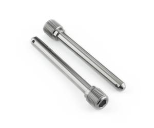 Titanium Brake Caliper Pad Pin Rear x 2 Natural | Pro-Bolt