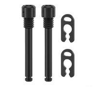 Titanium Brake Pad Pin for XT for xtr, M4 Disc Brake Titanium | Retaining Screw, TC4 Lightweight Caliper Mounting Bolt for Mountain Bike Hydraulic Disc Brakes