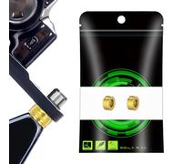 Titanium Brake Spacer - 2 Piece Titanium Alloy Set, Precision Bike Mounting Hardware, Durable Bike Upgrade Kit, Improved Stability System With Reliable Performance On Rough Terrain|