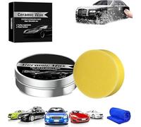 Titanium Ceramic Wax Cream, Titanium Ceramic Wax, Strong Protection Car Coating Polishing Waxs, Scratch Remover for Vehicles, High-Gloss Ceramics Waxs for Automobiles Vehicles Polishing (1pcs)