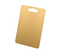 Titanium Chopping Board 1PCS Cutting Board Stainless Steel Dual-Purpose Multi Functional Cut Vegetables Cut Fruit and Meat Kitchen Utensil Sturdy for Kitchen(Yellow)