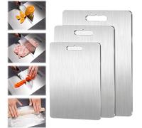 Titanium Chopping Board, Chopping Boards, 2025 New Titanium Cutting Boards, Easy to Clean and Store (Set of 3)