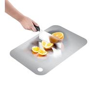 Titanium Chopping Board, Double-Sided Kitchen Chopping Board, Double-Sided Food Titanium Cutting Board, Titanium Cutting Board, Portable Food-Safe Cutting Mat, Output Tray
