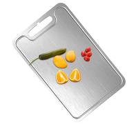 Titanium Chopping Board - Large Safe Chopping Boards | Non Slip Double-Sided Kitchen Tool, Meal Preparation Plate, Professional Food Chopping Block for Meat Fruits Apartm