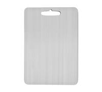Titanium Chopping Board | Premium Cutting Board for Carving Meat Or Vegetables, 100% Pure Titanium Cutting Boards for Kitchen, Double-Sided Food-Grade Titanium Board, Multipurpose Anti-Slip Surf-ace