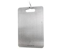Titanium Chopping Board Titanium Cutting Board with Scale Stainless Steel Food Chopping Mat for Home Kitchen Fruits Vegetables Meat Cooking for Kitchen(46x30cm)
