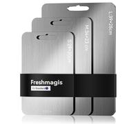 Titanium Chopping Board with Double-Sided Use, Premium Stainless Steel Chopping Board for Kitchen, Easy to Clean, Sturdy and Durable, Antibacterial and Odorless (39 × 28 cm)