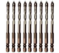 Titanium Coated Carbide Drill Bits 5pcs 3-8mm Set