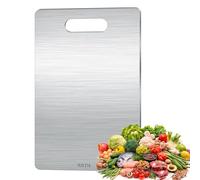 Titanium Cutting Board, Stainless Steel Cutting Board for Kitchen, Titanium Chopping Board(13.4" L x 9" W)
