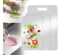 Titanium Cutting Board,Titachef Cutting Board for Kitchen,Tita Chef Titanium Chopping Board Double Side Using (13.4 * 9 inches)