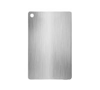 Titanium Cutting Board Titanium Cutting Boards Two Sides of Stainless Steel Multi-Purpose for Meat Fruit Vegetables Chopping Board para Cocina(29cmx20cm)