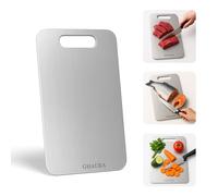 Titanium Cutting Boards for Kitchen Ultra Durable 2mm Thick Non Stick Scratch Resistant Easy to Clean Dishwasher Safe Premium Quality Yamato Titanium Cutting Board (Large)