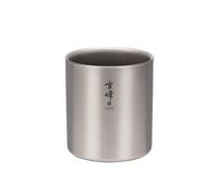 Titanium Double Wall Stacking Mug H450, Grey, 450.0 Millilitres