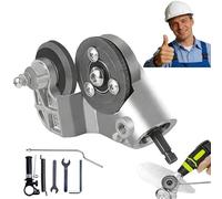 Titanium Drill Nibbler Sheet Metal Cutting Tool, Electric Drill Refitting Plate Shears, Universa Electric Metal Nibbler Drill Transforms Sheet Cutter, Sheet Metal Cutter Attachment (1Pcs)