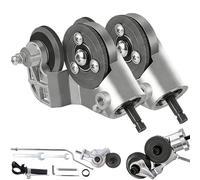 Titanium Drill Nibbler Sheet Metal Cutting Tool, Sheet Metal Cutter Attachment for Electric Drill, Fast Clean Cuts in Iron, Steel, Copper, Aluminum for DIY, Workshop (2)