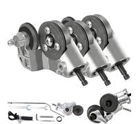 Titanium Drill Nibbler Sheet Metal Cutting Tool, Sheet Metal Cutter Attachment for Electric Drill, Fast Clean Cuts in Iron, Steel, Copper, Aluminum for DIY, Workshop (3)