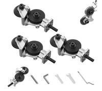 Titanium Drill Nibbler Sheet Metal Cutting Tool, Sheet Metal Cutter Drill Attachment,for Cutting Various Metals Materials Such As Aluminum,Steel,Copper,Iron (3pcs)