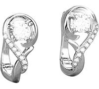 Titanium Earrings Imitation Female Glossy Musical Personality Fashion Earrings Harp Silver Snowflake Jewelry Earrings Lovely and professional