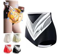 Titanium Fiber Tourmaline Shaping Shorts,Tummy Control Panties,Titanium Fiber Shaping Shorts,High Waisted Tummy Control Butt Lifting Shapewear Shorts,Shrink The Abdomen and Buttocks (Black, L)