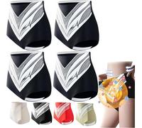 Titanium Fiber Tourmaline Shaping Shorts,Tummy Control Panties,Titanium Fiber Shaping Shorts,High Waisted Tummy Control Butt Lifting Shapewear Shorts,Shrink The Abdomen and Buttocks (Black*4, L)