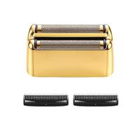 Titanium Foil Shaver Replacement Foils and Cutters Razor Part Bar Assembly Compatible with Babyliss Pro Foil Shaving FXFS2G And FXFS2 Shaver Replacement Foils & Cutters Heads Gold 1Pack