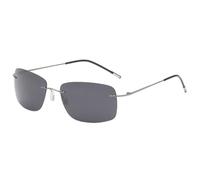 Titanium Frameless Polarized Sunglasses Driver Driving Night Vision Goggle Folding Ultra L