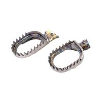 Titanium Front Footrest Footpegs Compatible With LIGHT Motorcycle | Motocross Bike Accessories; Fits LIGHT Models