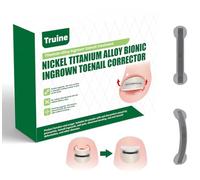 Titanium Ingrown Toenail Corrector,Nail repair tools,Ingrown Toenail Treatment,Suitable for most people with ingrown toenails，Ingrown Toenail Removal Kit,- Designed for Ingrown Toenail Repair
