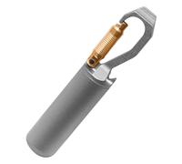 Titanium Keychain Pill Box,Keychain Pill Holder Pill Case Pocket Pry Bar Bottle Opener,Waterproof Pill Organizer Containers Pill Carrier for Men Women Travel Purse Wallet Outdoor