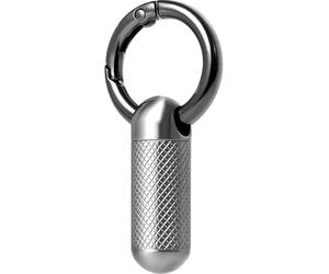 Titanium Keychain Pill Holder,Portable Mini Pill Case, Waterproof Small Pill Container,Mental Pocket Pill Case for Travel Purse