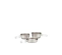 Snow Peak - 3 Piece Titanium Cook Set - Cooking set grey