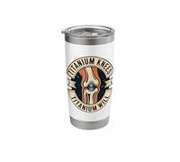 Titanium Knees Strong Will Knee Replacement Stainless Steel Insulated Tumbler