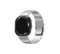 Titanium Metal Strap Fit For Samsung Galaxy Watch 7 Ultra 47mm Mens Band Fit For SAMSUNG Galaxy Watch 7 ULTRA 47MM Bracelet Correa(Silver)