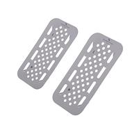 Titanium Mini Steaming Rack Suitable for Mess Tin Japanese Square Lunch Box Lightweight Portable Bracket Small Pot Stand Mini Cooling Rack (S+L Ti6028P)