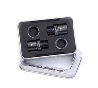 Titanium Pedal Spacers, Bike Pedal Spacer Extender, Heavy Duty Titanium Alloy 9/16" Pedal Adapters Spacers Fit Bike SPD MT MTB BMX Road Street Bicycle