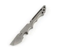 Titanium Pry Bar Multi Tool with Bottle Opener Box Opener Clip Function (Grey)