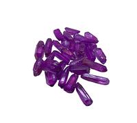 Titanium Purple Aura Quartz Crystal Cluster Ornaments (Size : 200g)