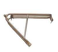 Titanium Rear Rack for BROMPTON in SILVER