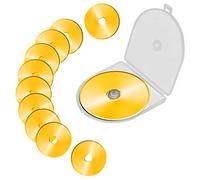 Titanium Rotary Cutter Blades 60mm 10 Pack Spare Replacement Blades with Improved Sharpness, Ideal for Quilting Scrapbooking Sewing Arts Crafts