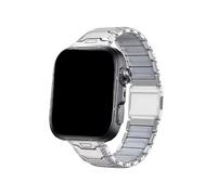 Titanium Rubber Bands For Huawei Watch Fit 5 5Pro Metal Strap Correa For Huawei Watch Fit4 4Pro Fit3 Band Accessories Accessories(Titanium Gray,For Fit 4)
